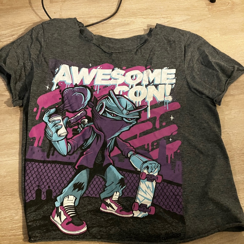 Awesome Gray Kids T-Shirt